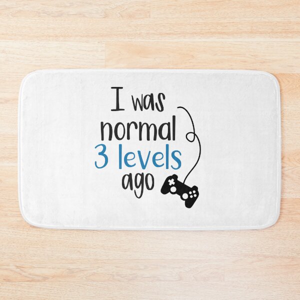 Item preview, Unleash Your Gaming Evolution: I Was Normal Three Levels Ago designed and sold by Saalim22.
