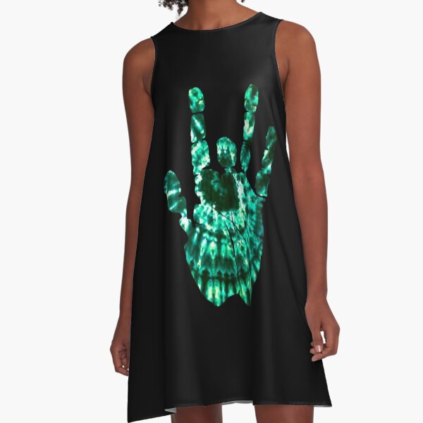 Item preview, Groovy Tie Dye Psychedelic Green Jerry Hand designed and sold by tayla-worrell.