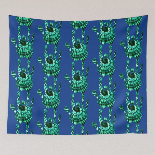 Item preview, Groovy Tie Dye Psychedelic Green Jerry Hand designed and sold by tayla-worrell.