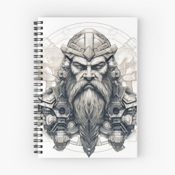 Item preview, Guerrero enano cibernético. designed and sold by InfinityCircle.