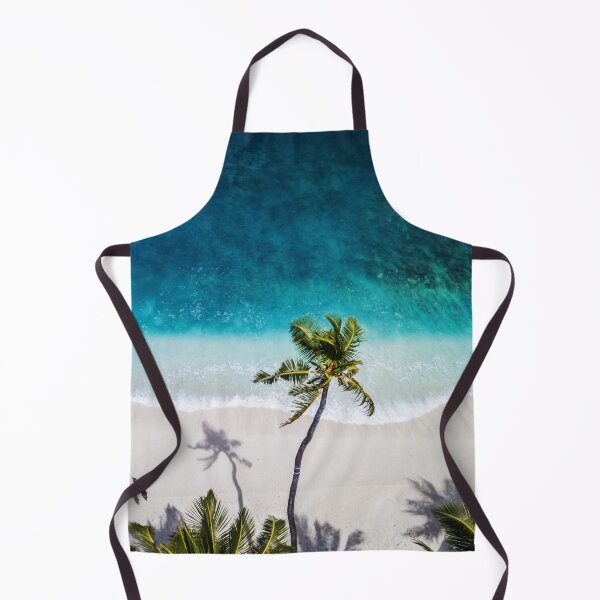 Item preview, Tropical Paradise with Palm Trees and Waves at Saafu Point Rd, Fuvahmulah, Maldives – palm trees designed and sold by thespecialtyhub.