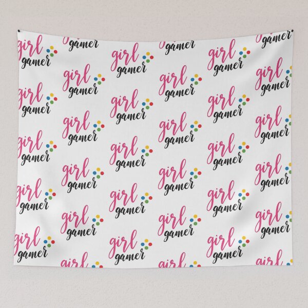 Item preview, Empower Your Gaming Journey with Stylish Girl Gamer Designs designed and sold by Saalim22.