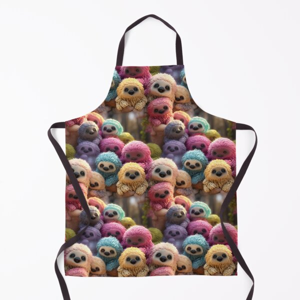 Item preview, Adorable Crocheted Baby Amigurumi Animals Seamless Pattern designed and sold by AlienSkinEyes.