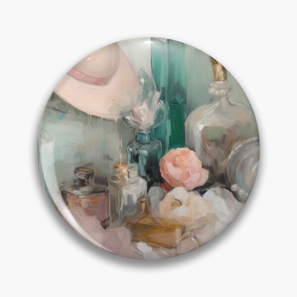 Item preview, Coquette aesthetic vintage painting of a pink hat designed and sold by Coquette Art.