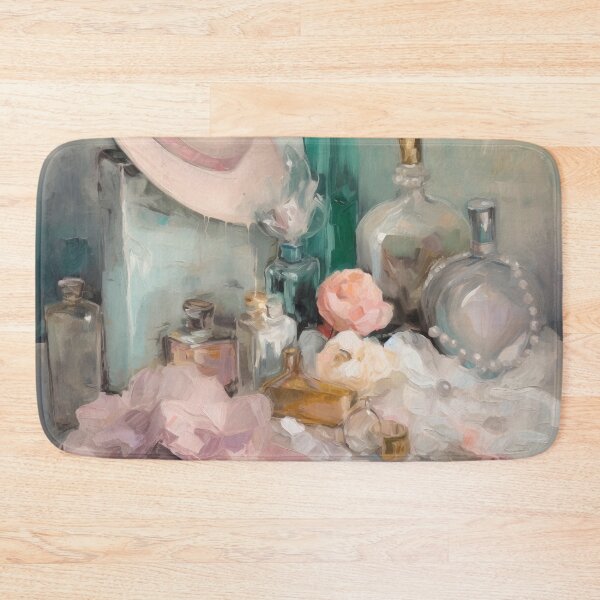 Item preview, Coquette aesthetic vintage painting of a pink hat designed and sold by Coquette Art.
