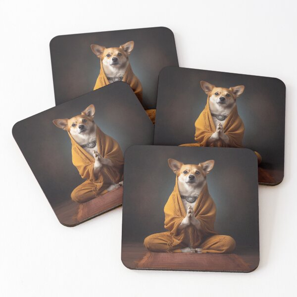 Item preview, Corgi meditating designed and sold by the99thstudio.