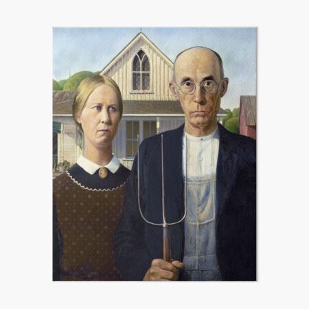 picture of couple with pitchfork