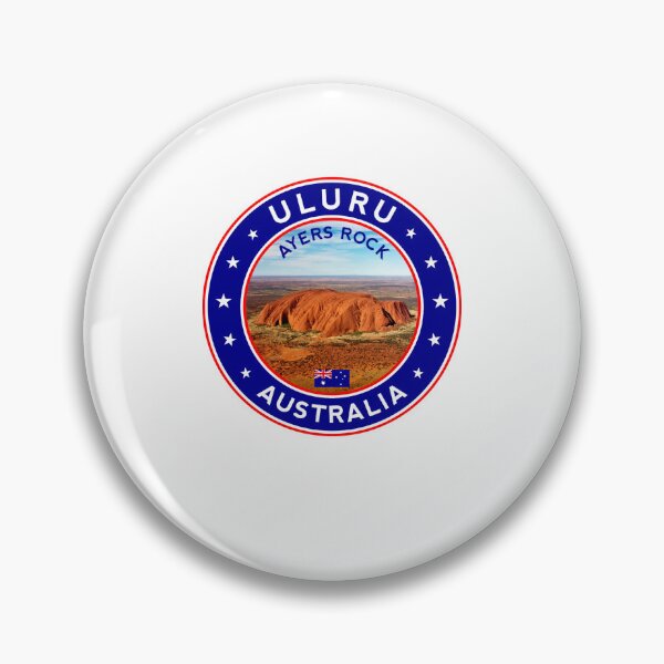 Item preview, Uluru Ayers Rock Australia circle Classic  designed and sold by KatelynnStammm.