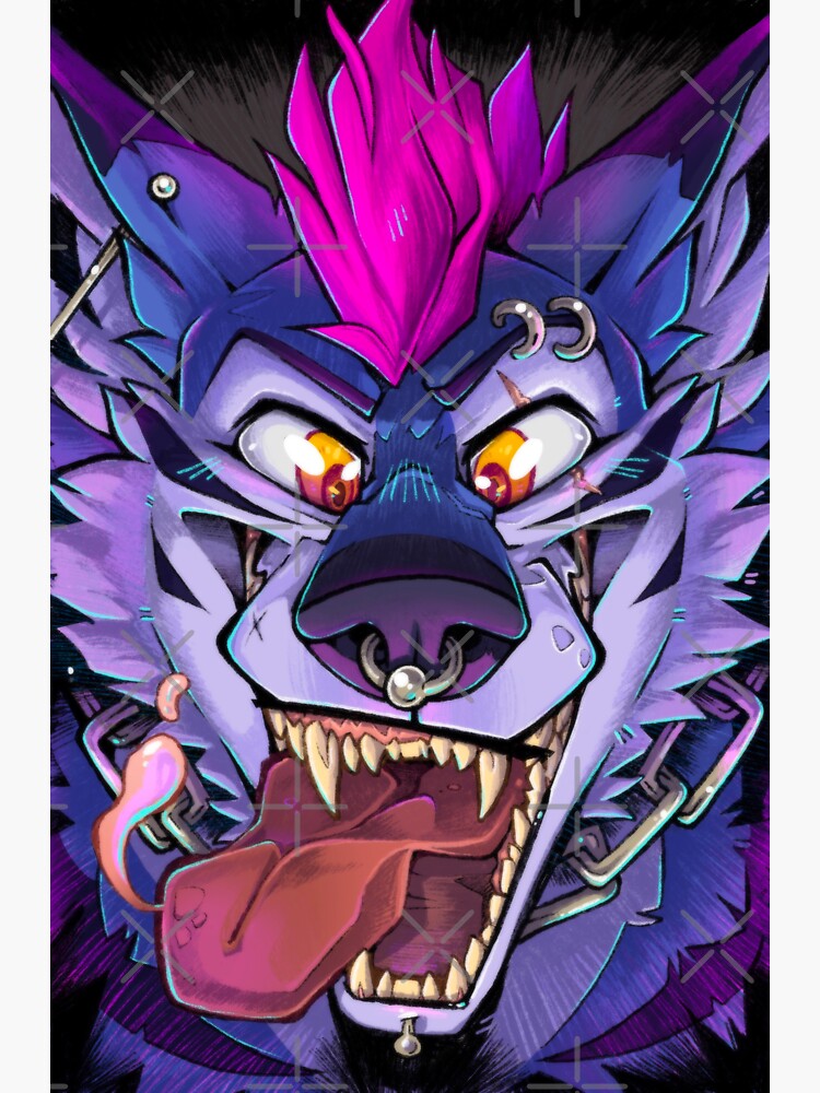 Thumbnail 3 of 3, Sticker, Toothy Ponk designed and sold by Mlice.