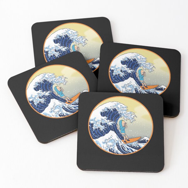 Item preview, The Great Alter Ego Off Kanagawa The Great Wave off Kanagawa Funny 90's Cartoon designed and sold by AndreaFashionA.