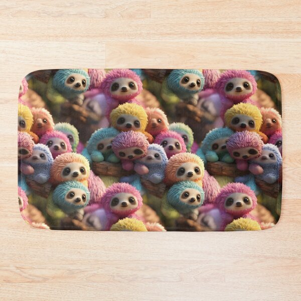 Item preview, Adorable Crocheted Baby Amigurumi Animals Seamless Pattern designed and sold by AlienSkinEyes.