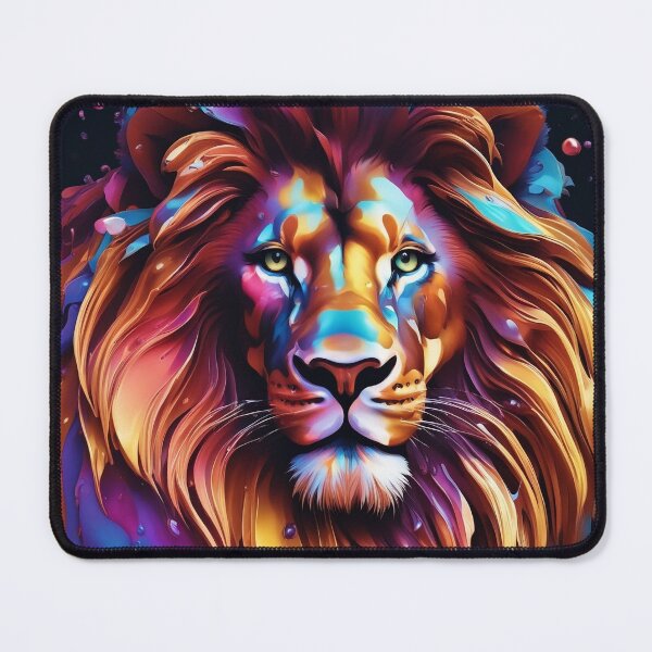 Item preview, Lively painting of a lion designed and sold by Girih.