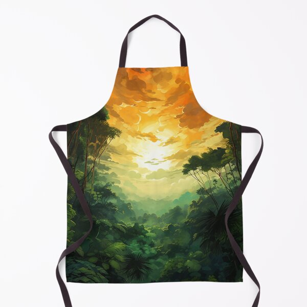 Artikelvorschau, Sunset Majesty – Blick auf das Dschungeldach entworfen und verkauft von OdysseyArtworks.
