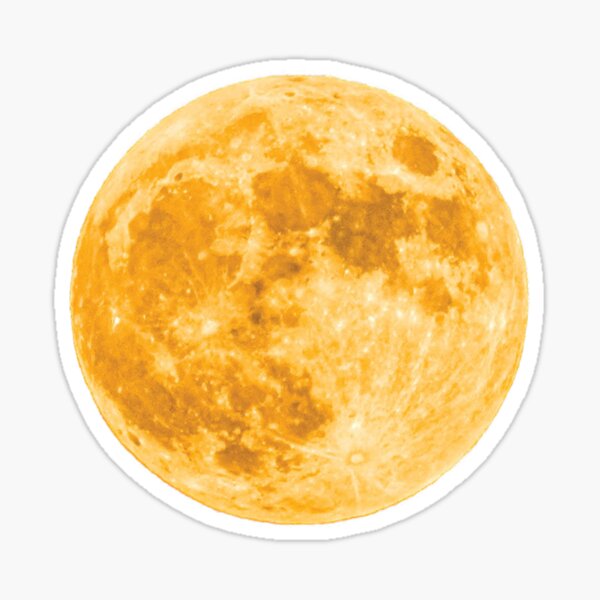Artikel-Vorschau von Gelber Vollmond | Nachtstimmung -, designt und verkauft von PurpleLoveStore.
