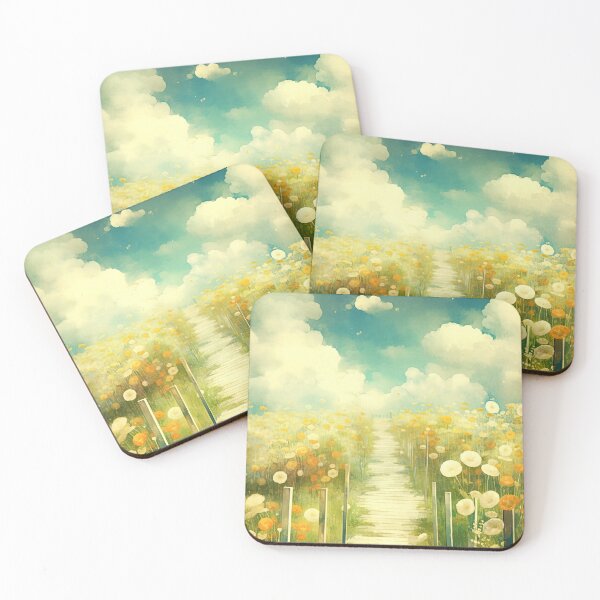Item preview, Summer Flower Path designed and sold by TheThreePixels.