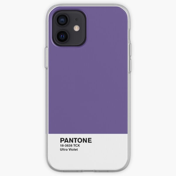 Pantone ultravioleta Funda blanda para iPhone