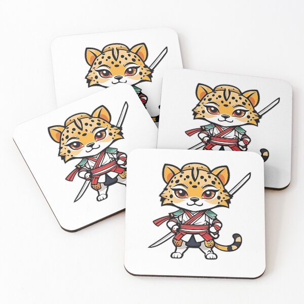 Item preview, Samurai cheetah designed and sold by magicalofart.