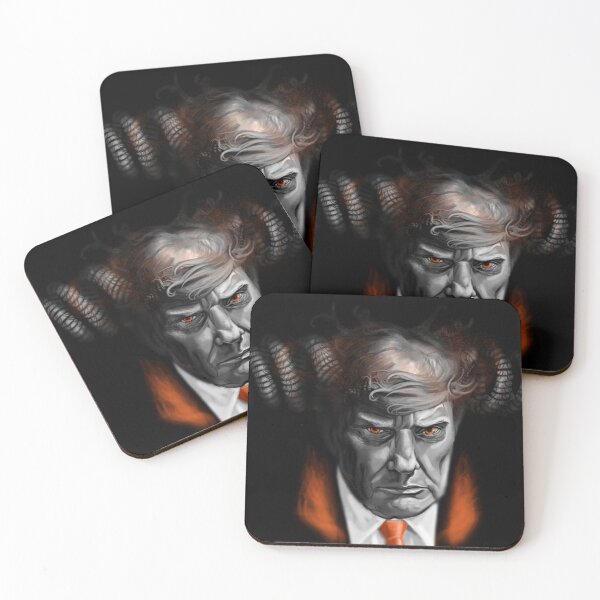 Item preview, Evil Trump Doom master painting designed and sold by AK-Hevonen.