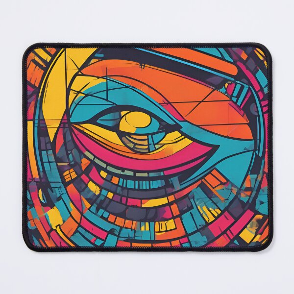 Item preview, colorful eye designed and sold by DRAGONFIASCO.