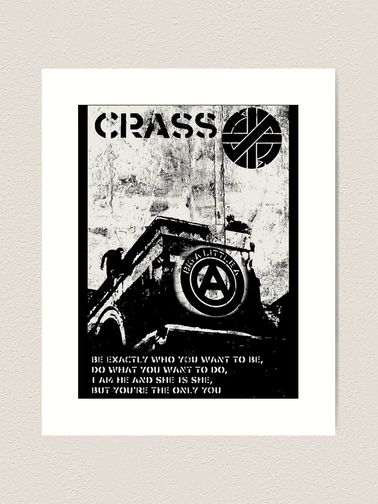 CRASS PUNK ポスター CRASS PUNK ポスター Crass Band Poster Punk Rock Music