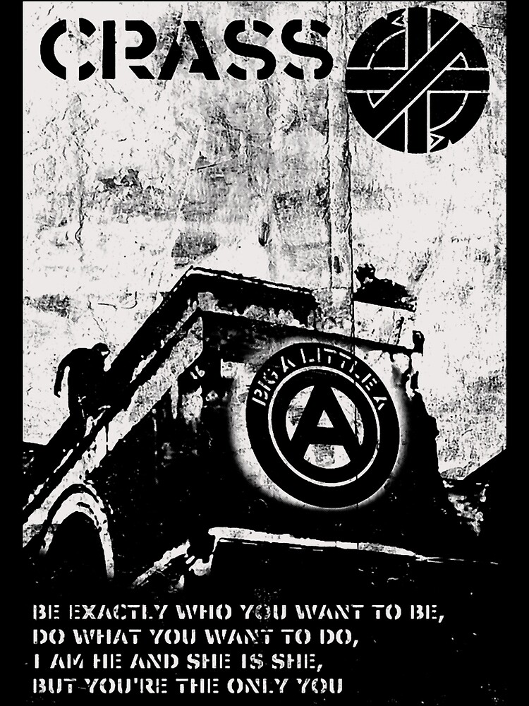 CRASS PUNK ポスター Crass Punk Rock Band You're Already Dead Art Wall Room