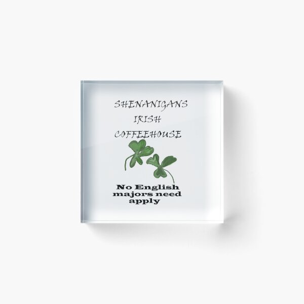 Item preview, Shenanigans Irish Coffeehouse designed and sold by CalliopeSoul.