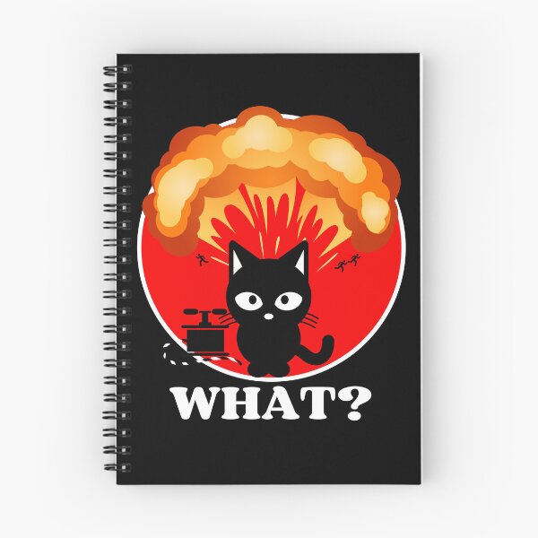 Item preview, Funny Black Cat What Meme | Funny Black Cat Explosion designed and sold by McThingummy.