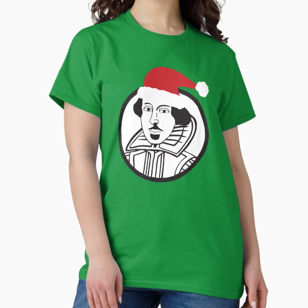 Item preview, Shakespeare Santa Hat designed and sold by retromoomin.