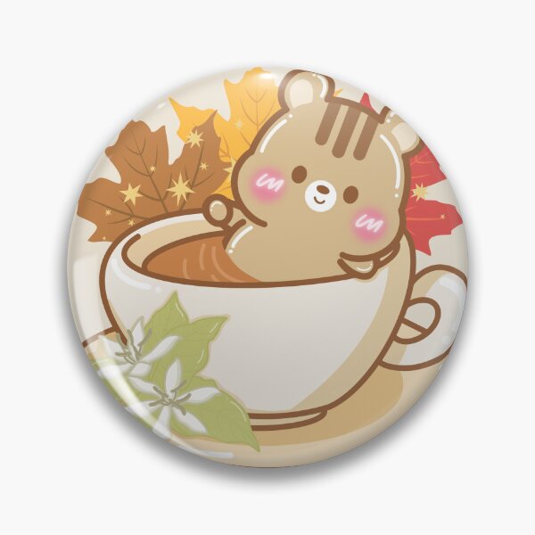Item preview, Cute Kawaii Chipmunk Brew-tiful Day Vibes designed and sold by cutecozynook.