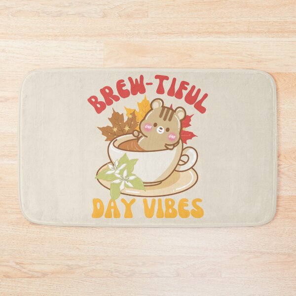 Item preview, Cute Kawaii Chipmunk Brew-tiful Day Vibes designed and sold by cutecozynook.