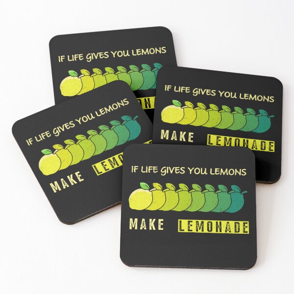 Item preview, If Life Gives You Lemons Make Lemonade Retro  designed and sold by Hugo Bloke.