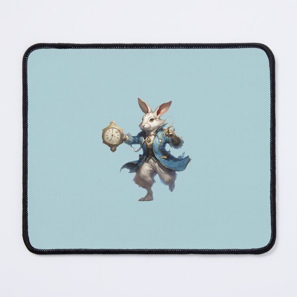 Item preview, Late white rabbit designed and sold by jeannenowak.