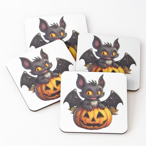 Item preview, Cute Gremlin and a carved pumpkin  designed and sold by Vansky-Art.