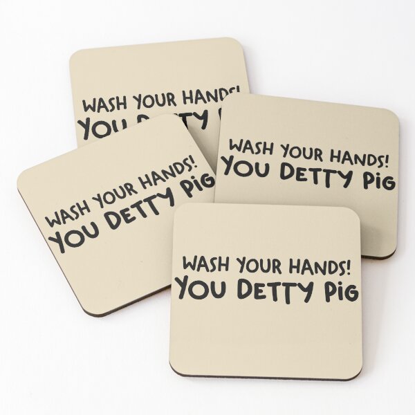 Item preview, Wash your hands! You Detty Pig SEX EDUCATION NETFLIX season 4 designed and sold by Mindy Bubble.