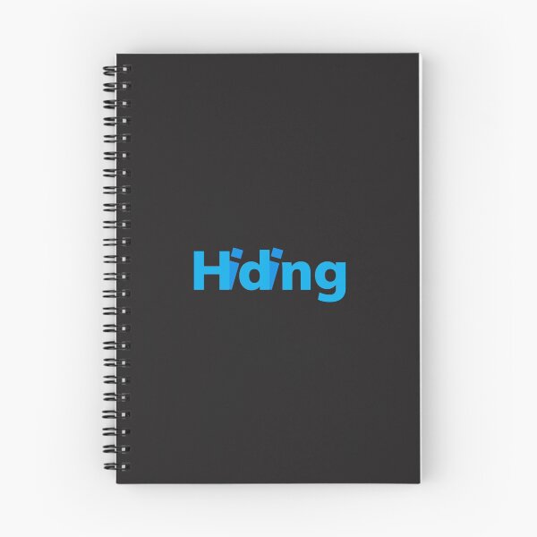 Item preview, Type Treatment - Hiding designed and sold by CreepyKards.