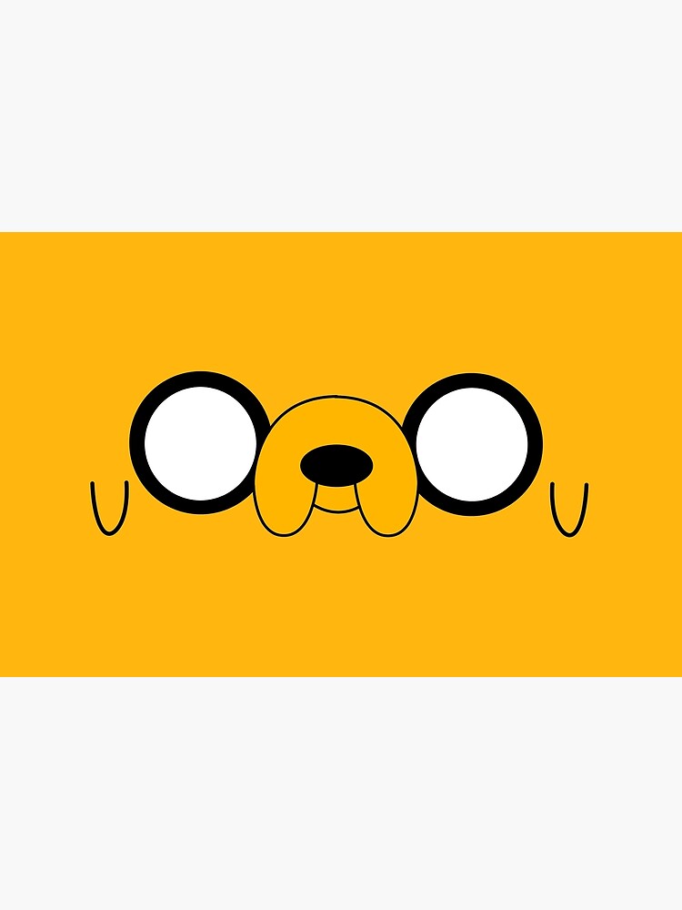 Thumbnail 4 of 4, Zipper Pouch, Adventure Time™ Jake's eyes designed and sold by karamram.