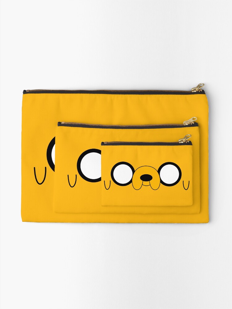 Thumbnail 2 of 4, Zipper Pouch, Adventure Time™ Jake's eyes designed and sold by karamram.