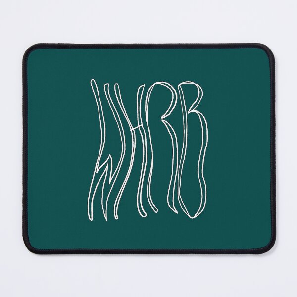 Item preview, Wavy WHRB White on Black designed and sold by Mmianrauam.