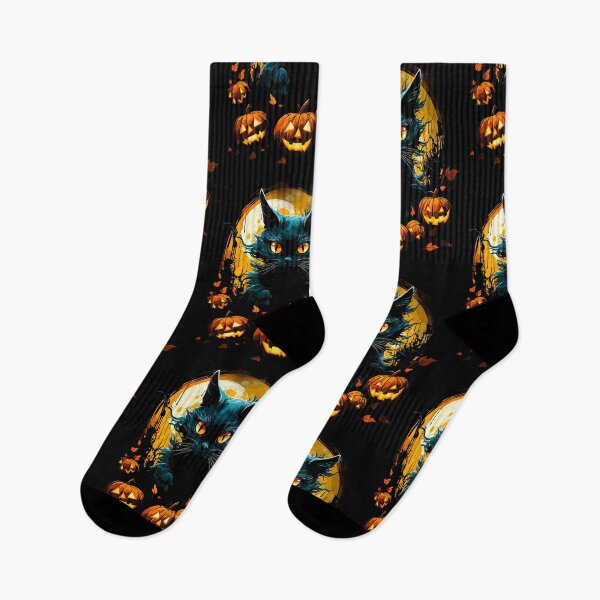 Item preview, Spooky Halloween Cat designed and sold by ArtificialGenes.