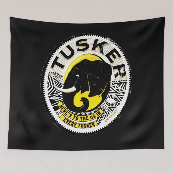 Item preview, Distressed Tuskers logo designed and sold by KAIDEIBERT.