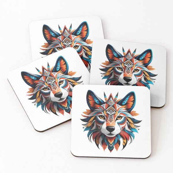 Item preview, Tribal dog spirit logo designed and sold by Laufer15.