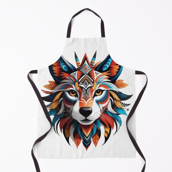 Item preview, Tribal dog spirit logo designed and sold by Laufer15.