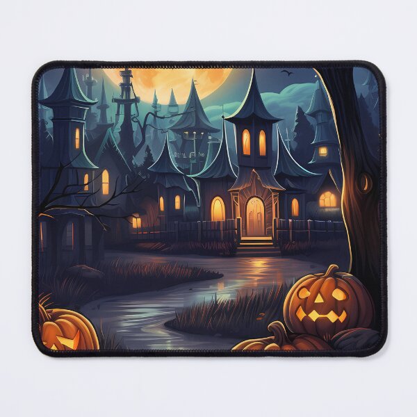 Item preview, Creepy Halloween Town designed and sold by Vansky-Art.