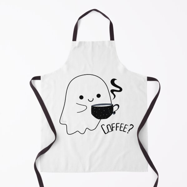 Item preview, Cute ghost with a cup of hot coffee designed and sold by LePetiteShadow.