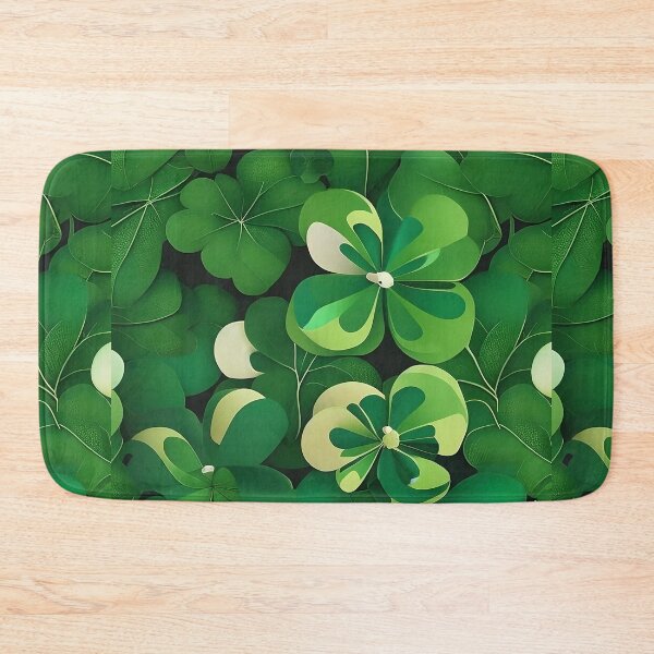 Item preview, Lush Clover Symphony - Verdant Patterns in Nature's Rhythm designed and sold by Freak-Scene.