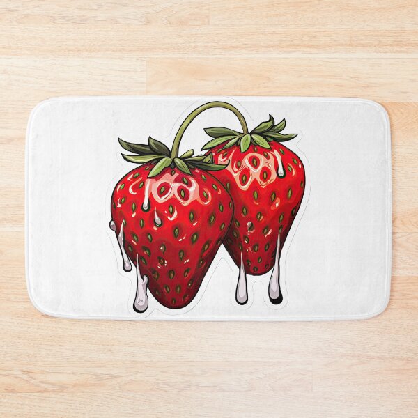 Item preview, Strawberries with dew drops designed and sold by abmkf.