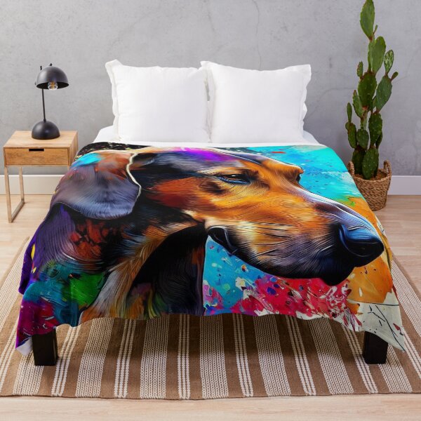 Item preview, Lithuanian Hound Splash Art designed and sold by The Digital Compass.
