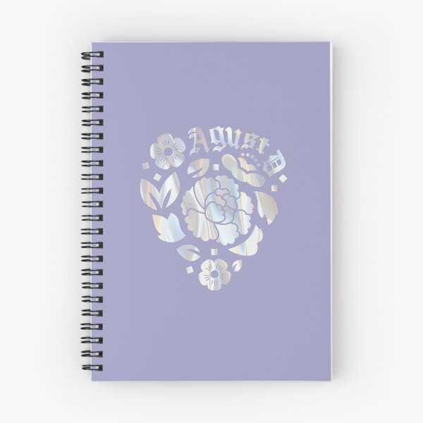 Item preview, Agust D Lotus Charm Iridescent (on purple) designed and sold by loonylunaART.