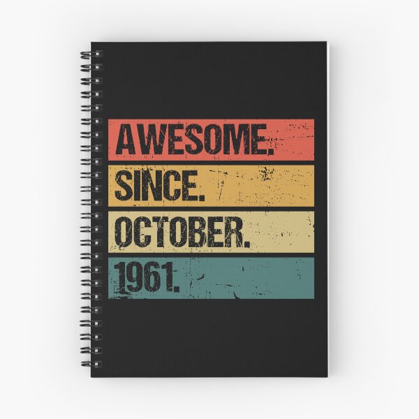 Item preview, Awesome Since October 1961 | Made In 1961 | Vintage October 1961 designed and sold by Christina-grich.
