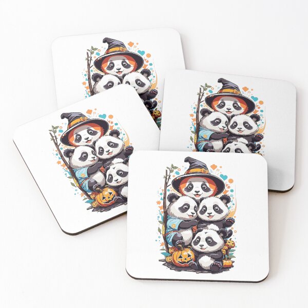 Item preview, Hallowen Kawaii Pandas designed and sold by GalMar.